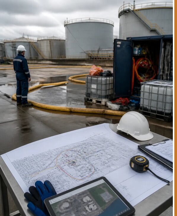 Разработка плана ликвидации разливов нефти в Асбесте